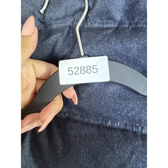 Hawke & Co Jacket Mens L Down Puffer Hooded Insulated Faux Fur Collar Full Zip - Picture 11 of 11